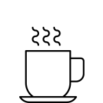 coffee or tea icon